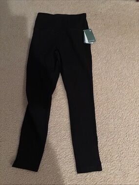 Lysse Black Denim - High Waist Stretch, Size medium,